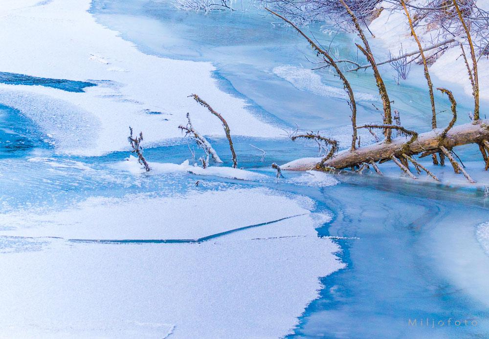 Tre gjennom isen Tre gjennom isen