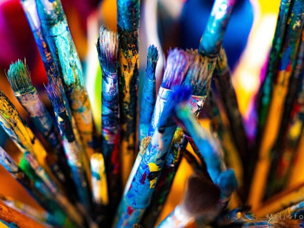 Fargerike pensler - Hobby