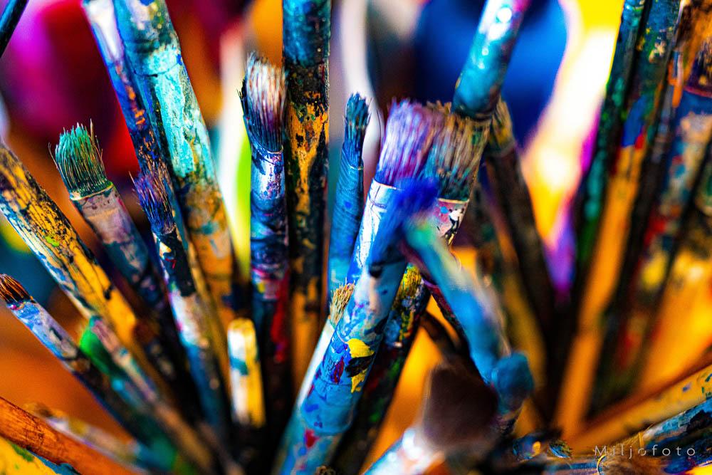 Fargerike pensler - Hobby Fargerike pensler - Hobby