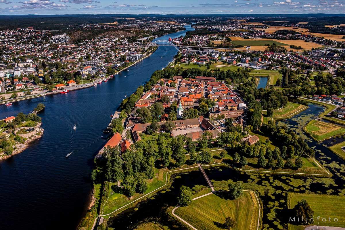 Den gamle byen i Fredrikstad Den gamle byen i Fredrikstad