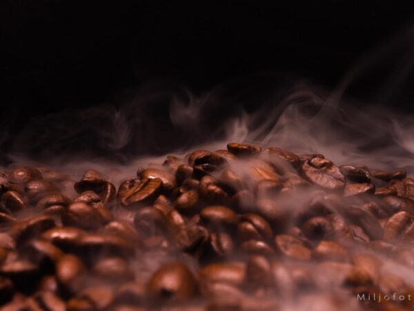 Rykende kaffebønner