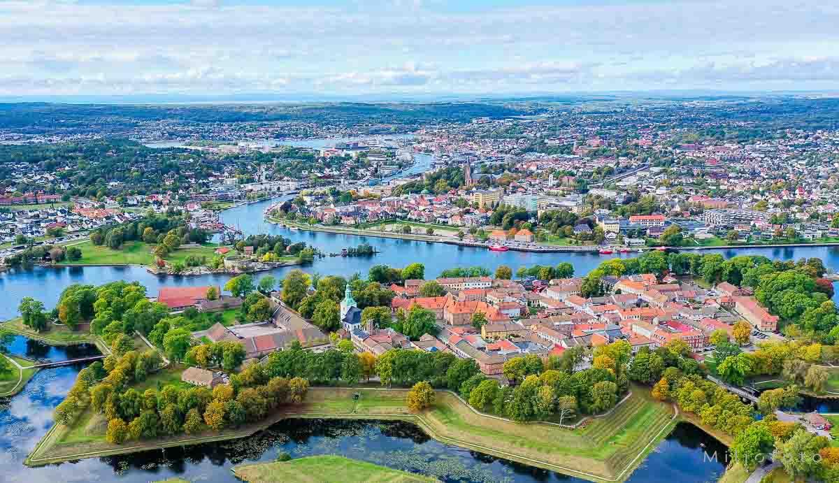 Gamlebyen mot sentrum Gamlebyen mot sentrum