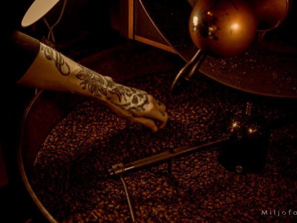 Brenning av kaffebønner