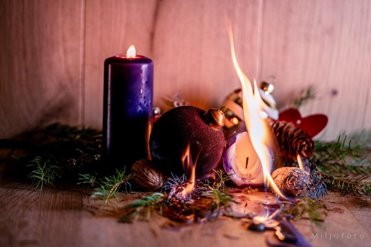 Pass på julepynten i jula Pass på julepynten i jula