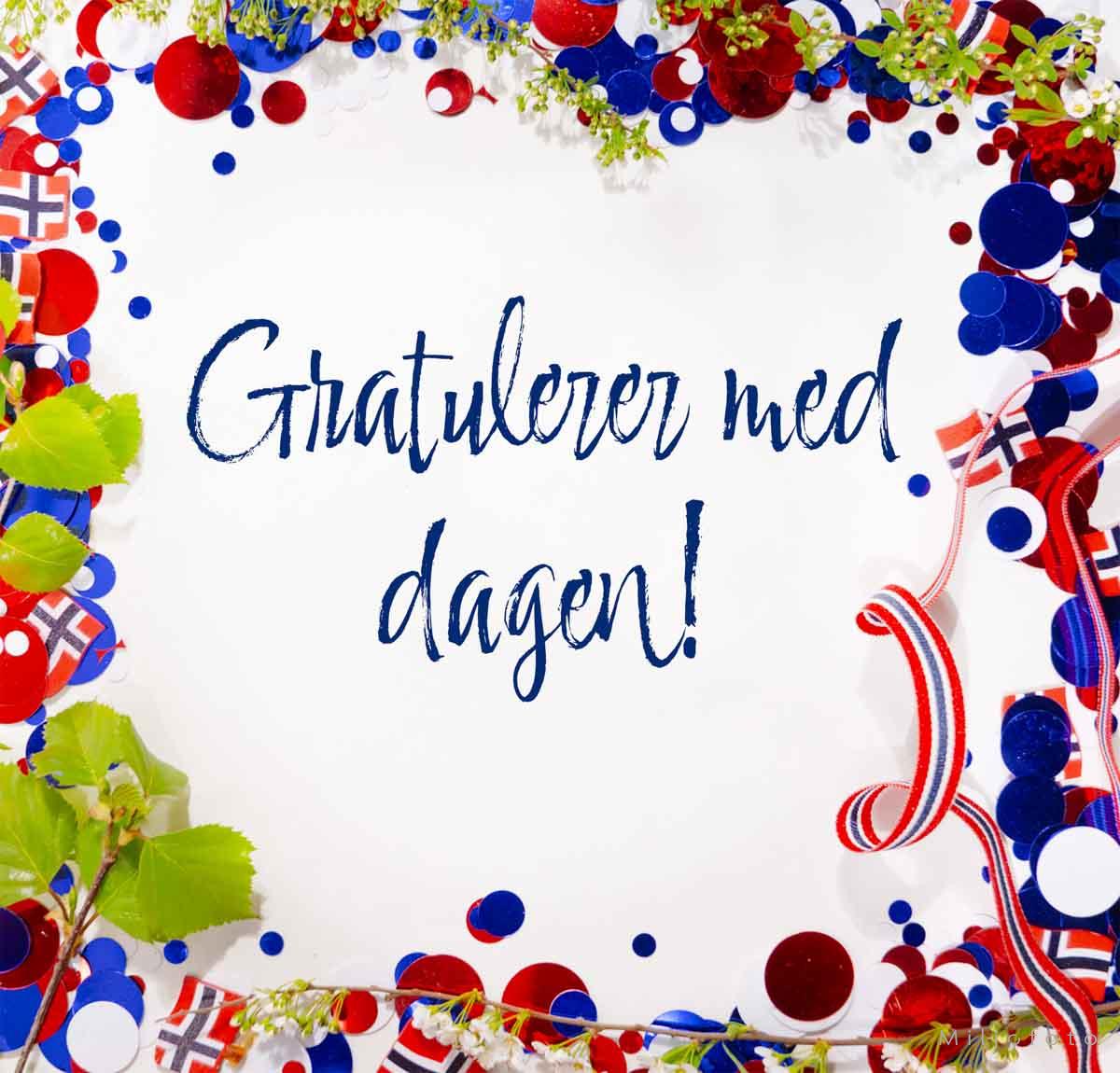 Gratulerer med dagen Gratulerer med dagen