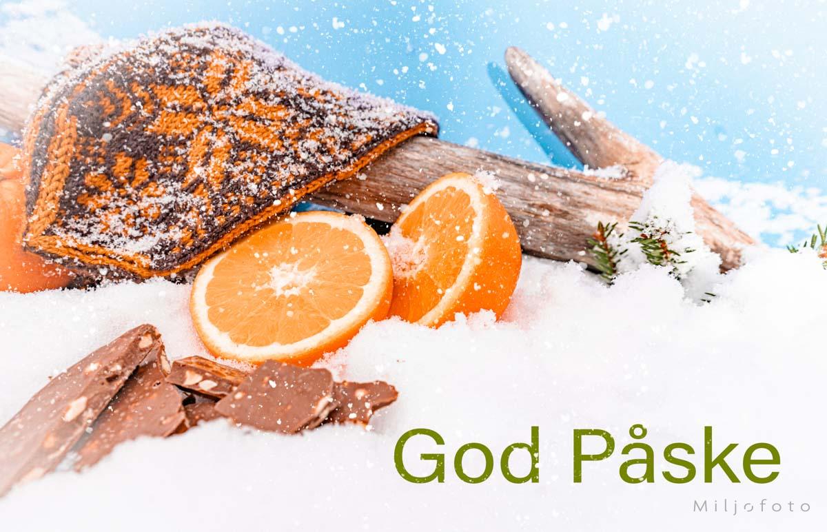 Påske med sjokolade og appelsin Påske med sjokolade og appelsin