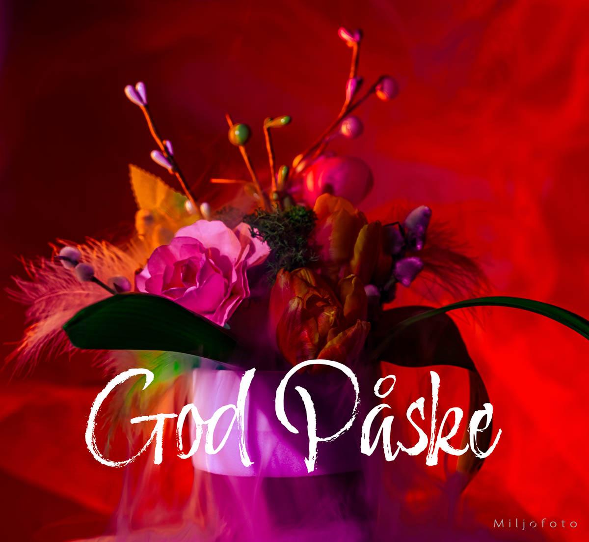 God påske rød God påske rød