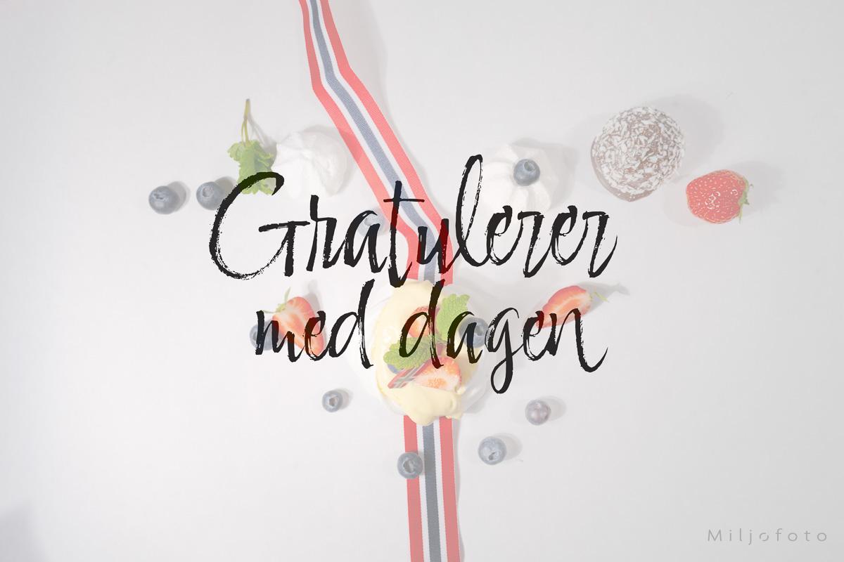 Gratulerer med dagen Gratulerer med dagen