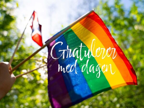 Pride flagg