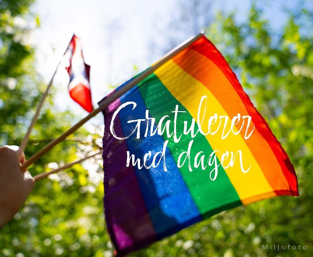 Pride flagg