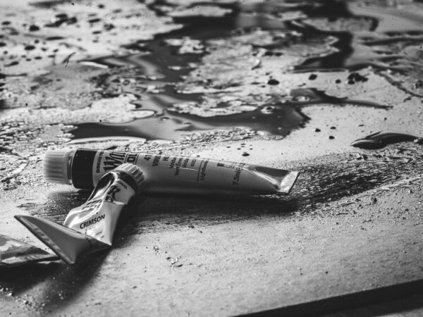 Sort/hvit Maling - Hobby