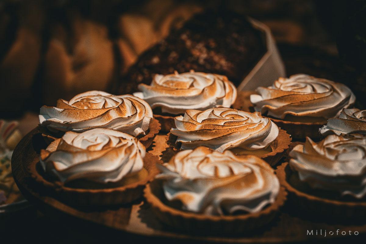 Terter med marengs Terter med marengs