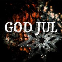 Jul et bilde med god jul og julestjerne