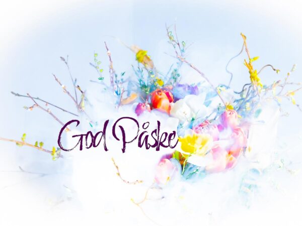 Påskebilde med røyk