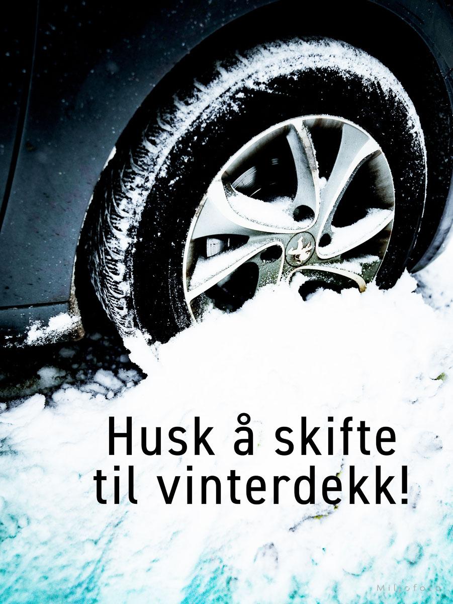 Skifte til Vinterdekk Skifte til Vinterdekk