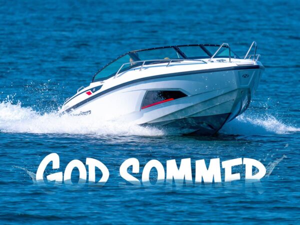 God Sommer - båt