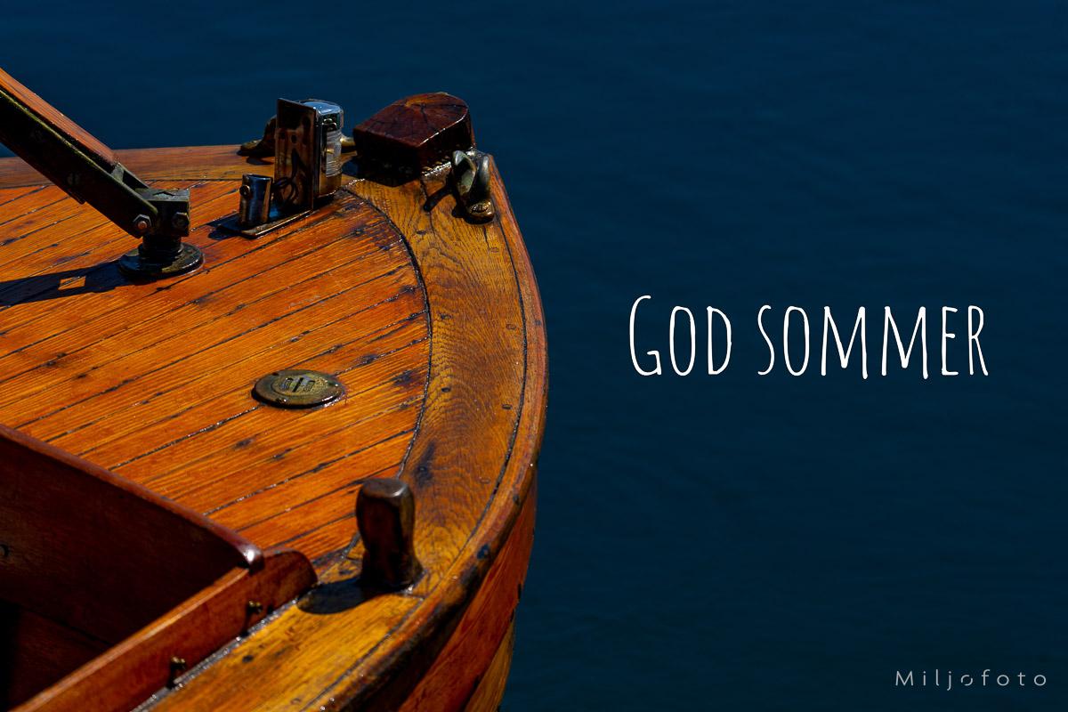 God Sommer - snekke
