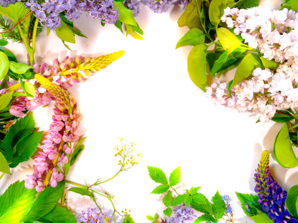 Blomsterkrans - Blomster