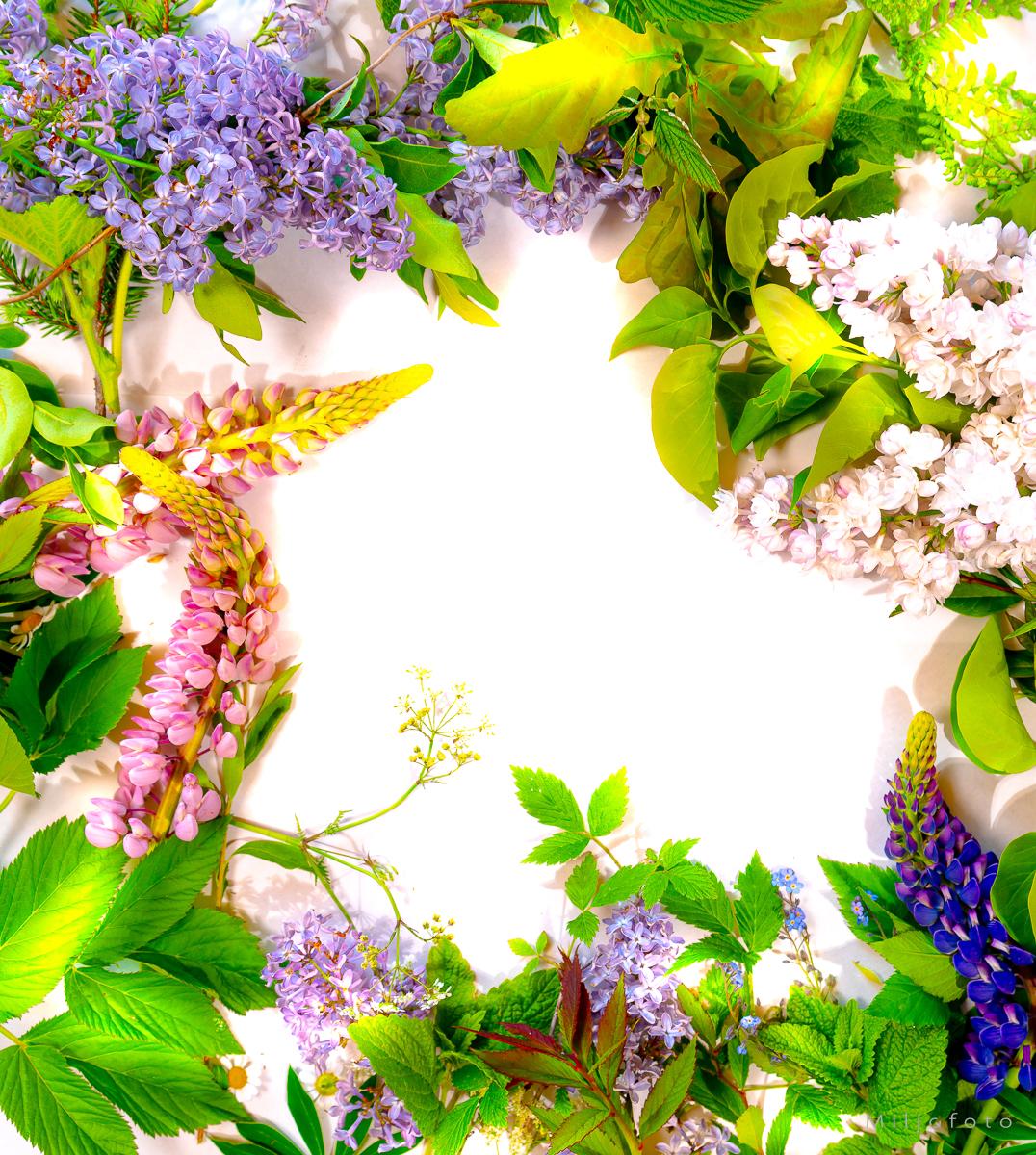 Blomsterkrans - Blomster