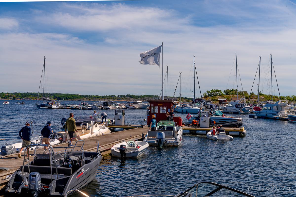 Drivstoff på Skjærhalden