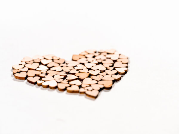 Bilde av et hjerte i tre