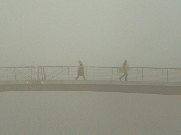 Bilde av tåke i Fredrikstad