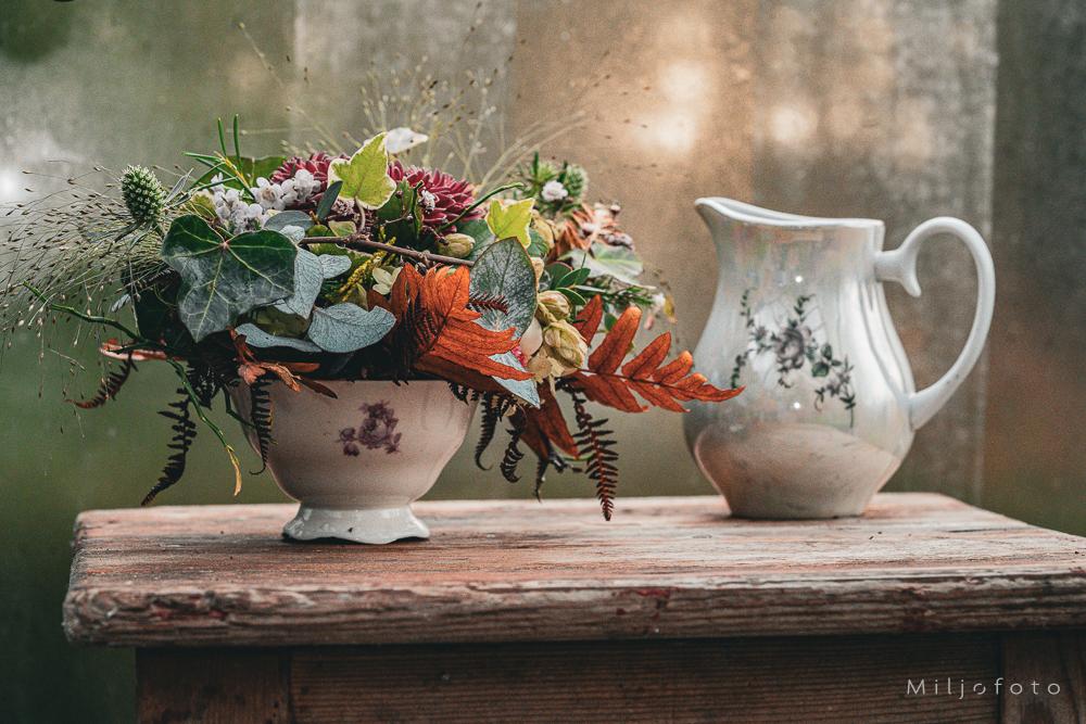 Blomster i kopp - Blomster