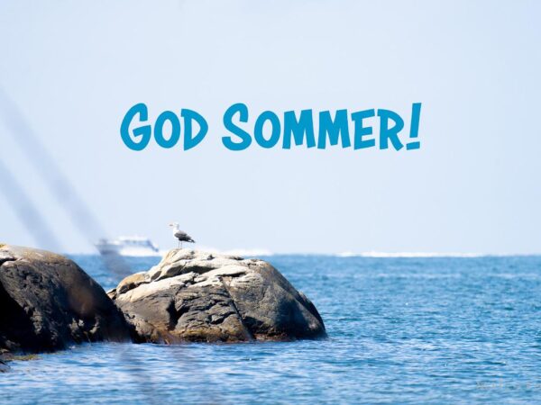 God Sommer ved havet