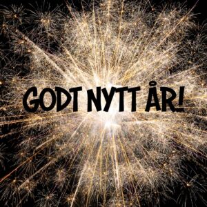 Godt nytt år - fyrverkeri