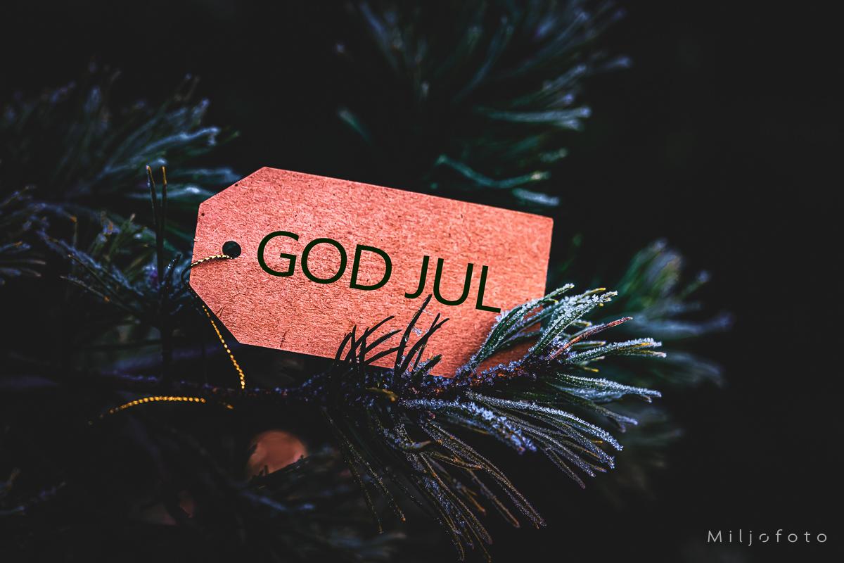 julebilde - gavelapp
