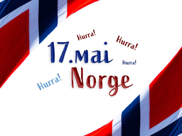 17.mai i Norge - to flagg