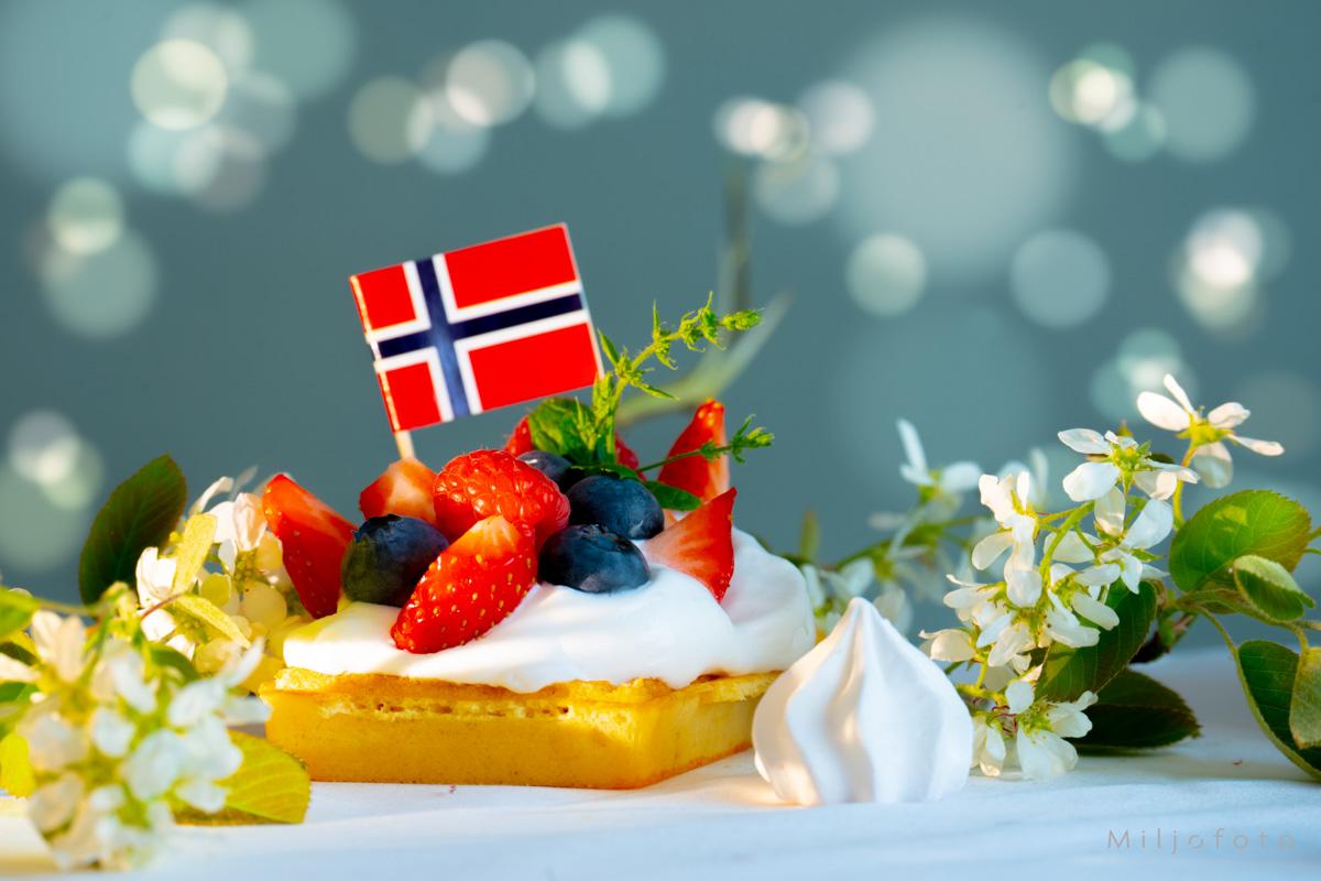 17.mai dessert - vaffel