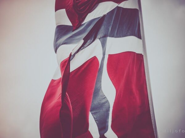 nærbilde av flagg - 17.mai