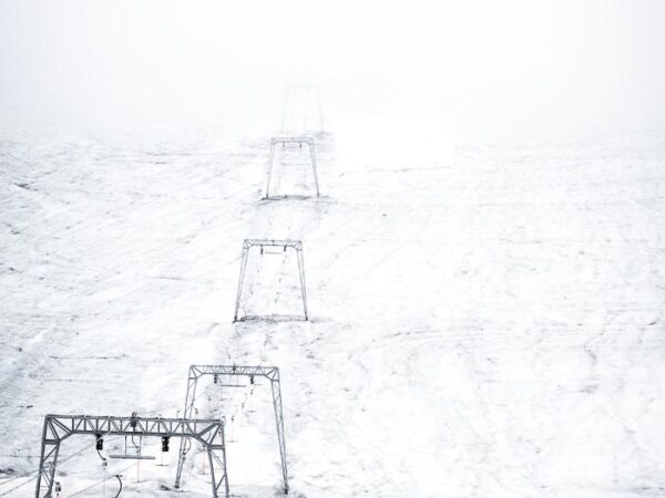 Skiheisen mot Galdhøpiggen