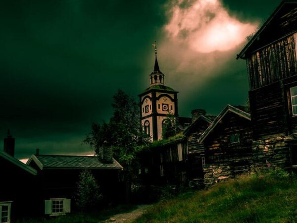 Gudommelig lys på Røros