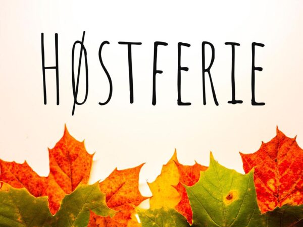 Høstferie - blader