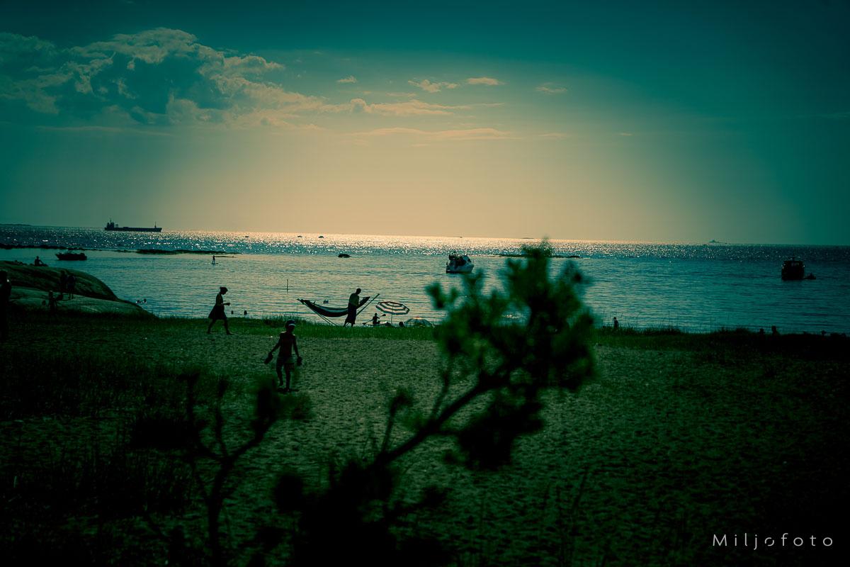 På badestranda På badestranda