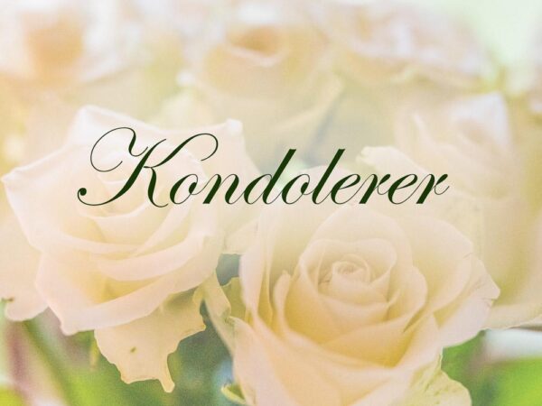 Kondolerer