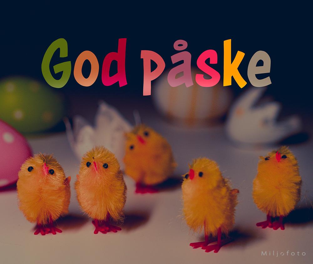 God påske - Fargerik God påske - Fargerik